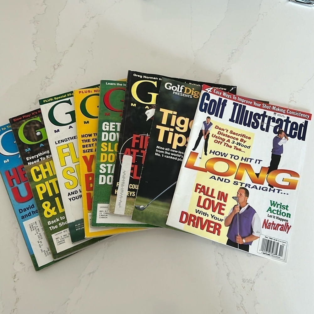 Vintage Golf Magazines 1998